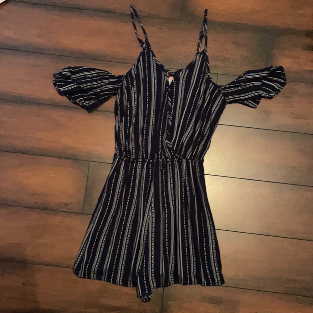 Navy romper